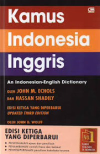 Image of Kamus Bahasa Indonesia Inggris